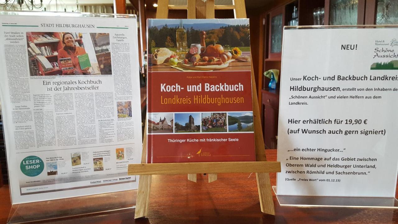 Hotel Schoene Aussicht Masserberg Bagian luar foto