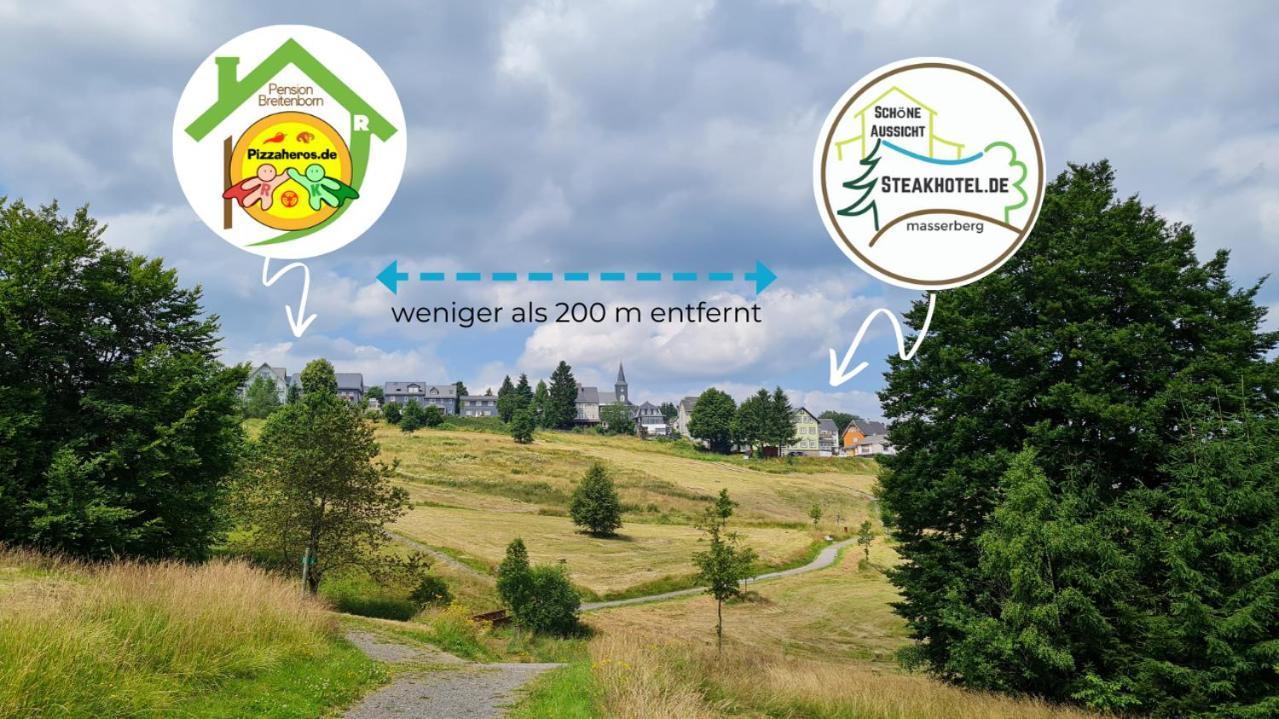 Hotel Schoene Aussicht Masserberg Bagian luar foto